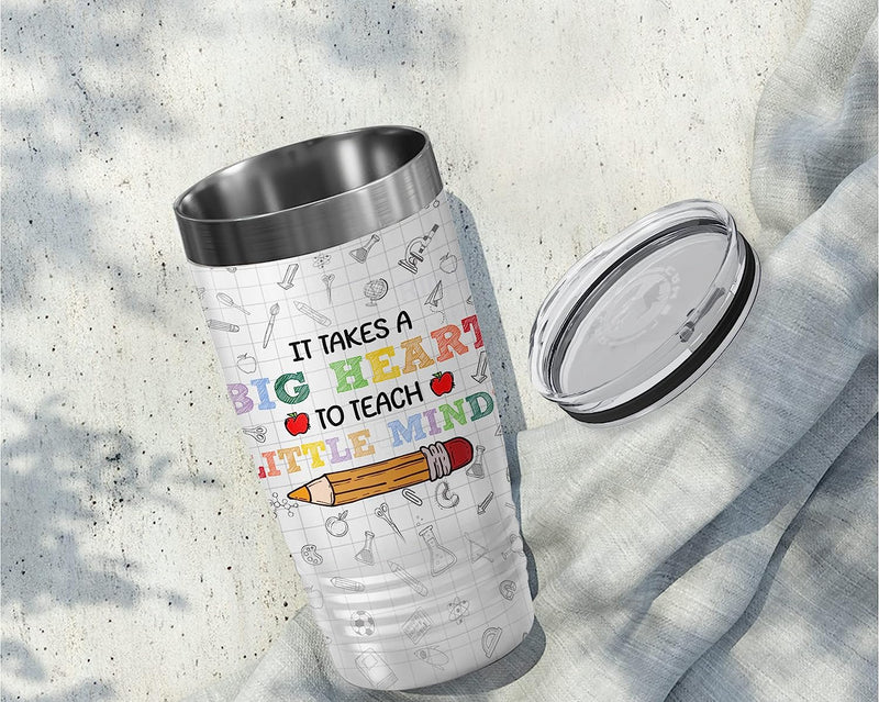 Load image into Gallery viewer, Personalized Teacher Gift Tumbler - Teacher Appreciation Gifts From Students - Cool Gifts for Teachers Women, Appreciation Week - Stainless Steel 20oz Teacher Supplies Tumbler Cup Mug
